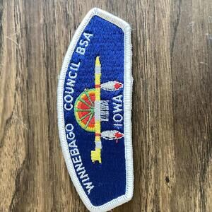 Winnebago Council BSA Iowa Boy Scouts of America Shoulder Patch